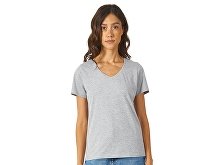 Women's T-shirt "Heavy Super Club 2.0" with a V-neck. (SKU 31012N96XL)