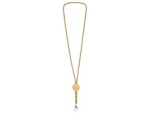 Lanyard "Franklinia" made from recycled paper and bamboo (SKU 949512)