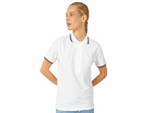 Woman's polo shirt "Erie", White (SKU 3109901L)