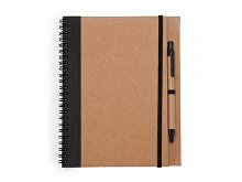 A5+ ALANI notepad with a ballpoint pen (SKU NB8073S102)