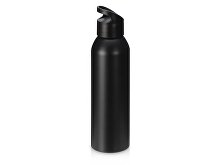 Aluminum water bottle with handle "Plain Alu", 650 ml (SKU 877557)