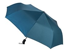 Semi-automatic folding "Roof" umbrella with a dome made of recycled plastic. (SKU 878118)