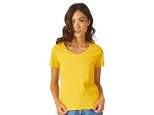 Women's T-shirt "Heavy Super Club" with a V-neck. (SKU 3101216M)