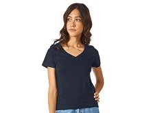 Women's T-shirt "Heavy Super Club" with a V-neck. (SKU 3101249M)