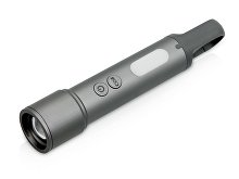 Rechargeable flashlight with adjustable focus "Vortez", 9 modes, 650 Lumens (SKU 797320)