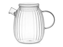 Glass tea pot with facets "Prism" (SKU 828158)